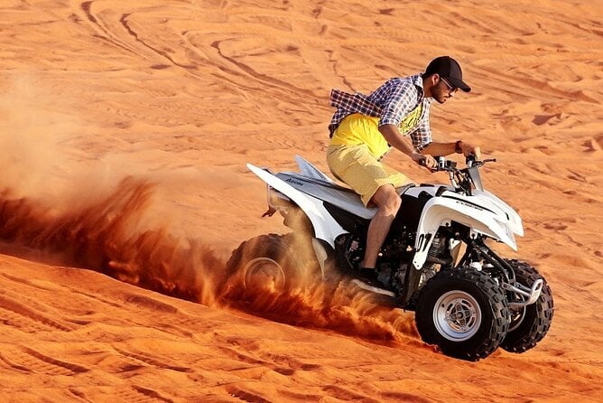 quad bike morning desert safari