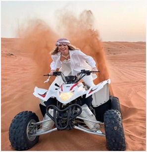 desert safari with quad bike - dubaiguidetours.com