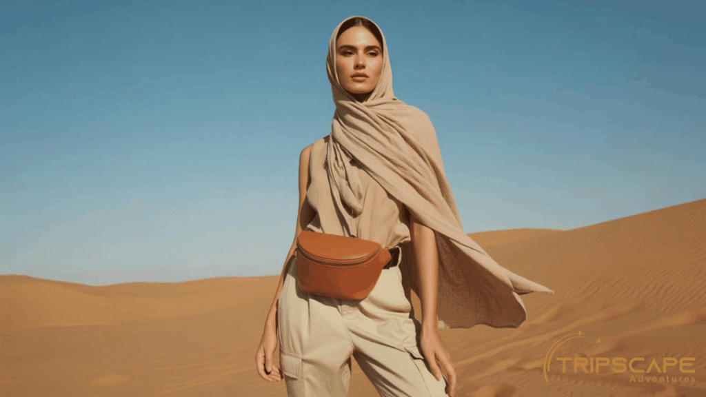 Shemagh + Waist Bag