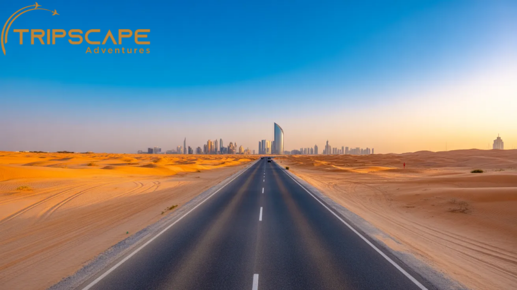 Desert View Drive (Abu Dhabi Outskirts)