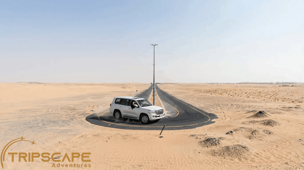 Al Qudra Desert Road