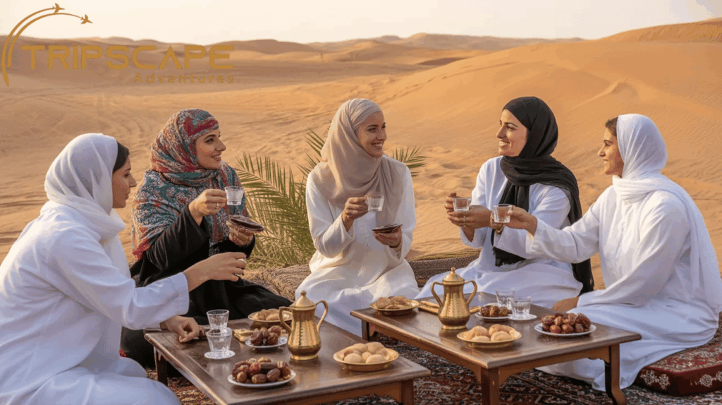 Emirati Coffee & Dates with Locals