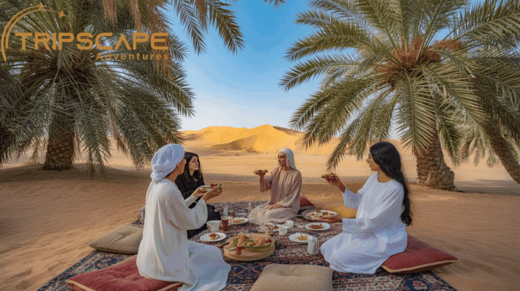 Picnic in Oasis Area